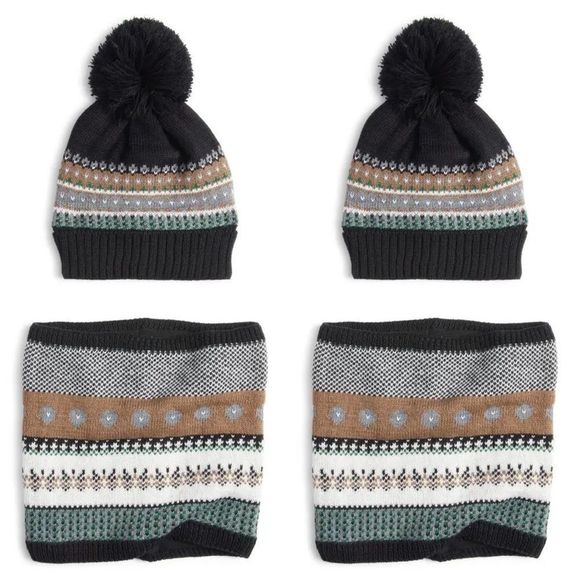 bp Accessories - NWT BP.
Fair Isle Snood & Beanie Set